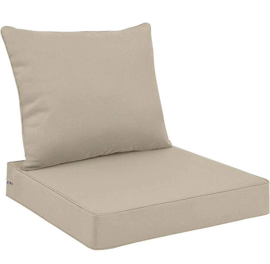Favoyard Outdoor Seat Cushion Set 22 x 22 Inch