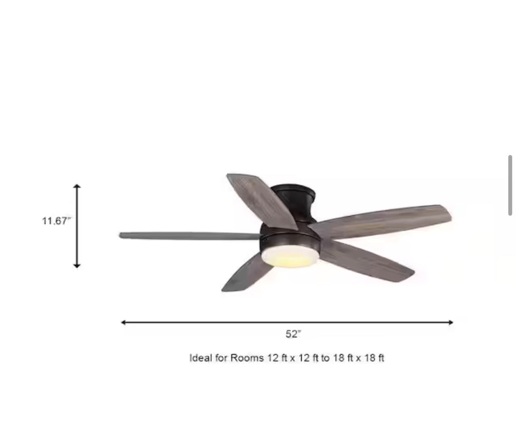 Ashby Park 52 in. Ceiling Fan with Light