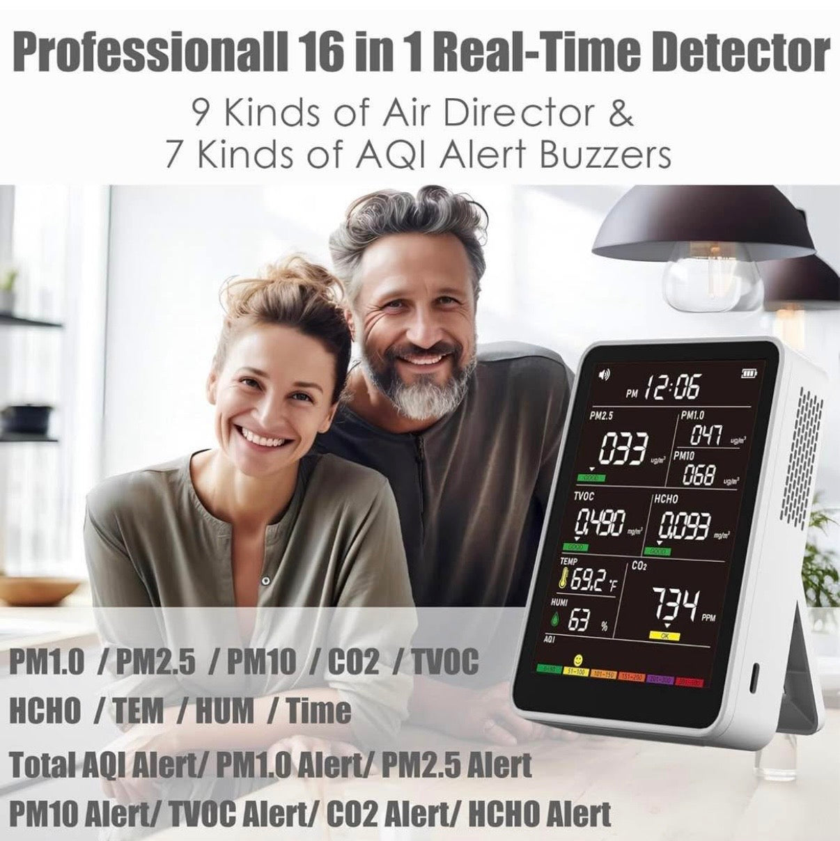 Portable Real-Time Air Quality Monitor