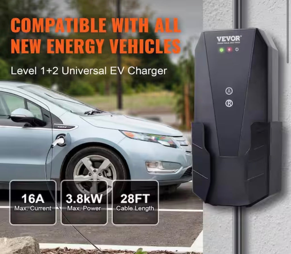 VEVOR Level 1+2 Universal EV Charger