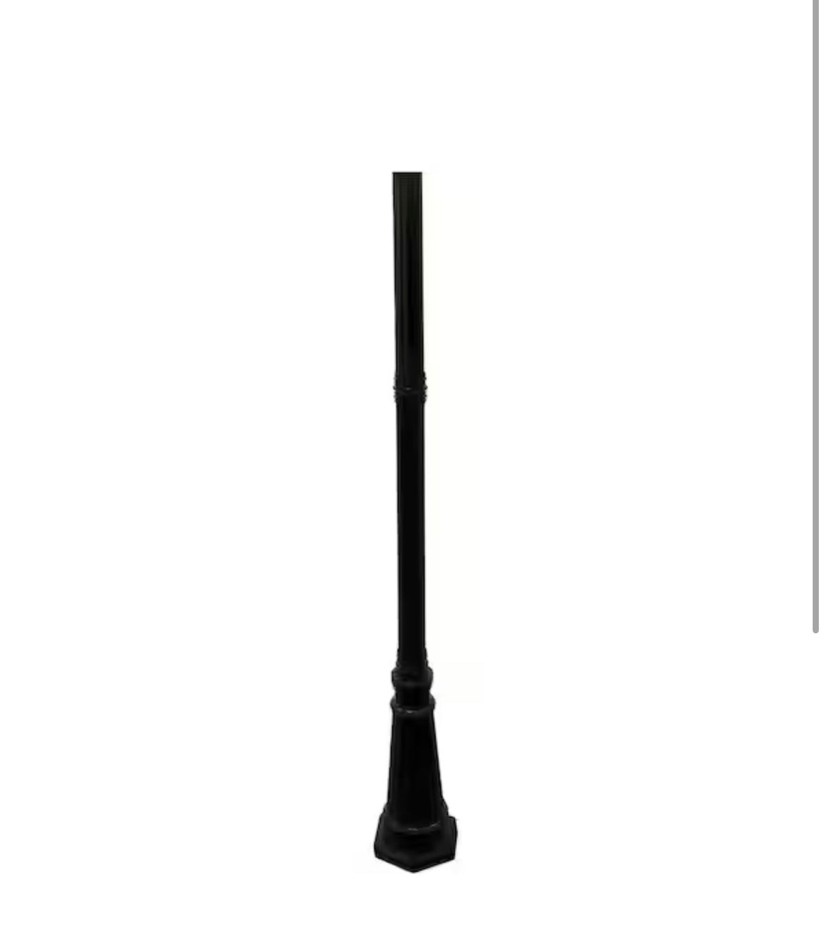 outdoor lamp post (lamp pole only)