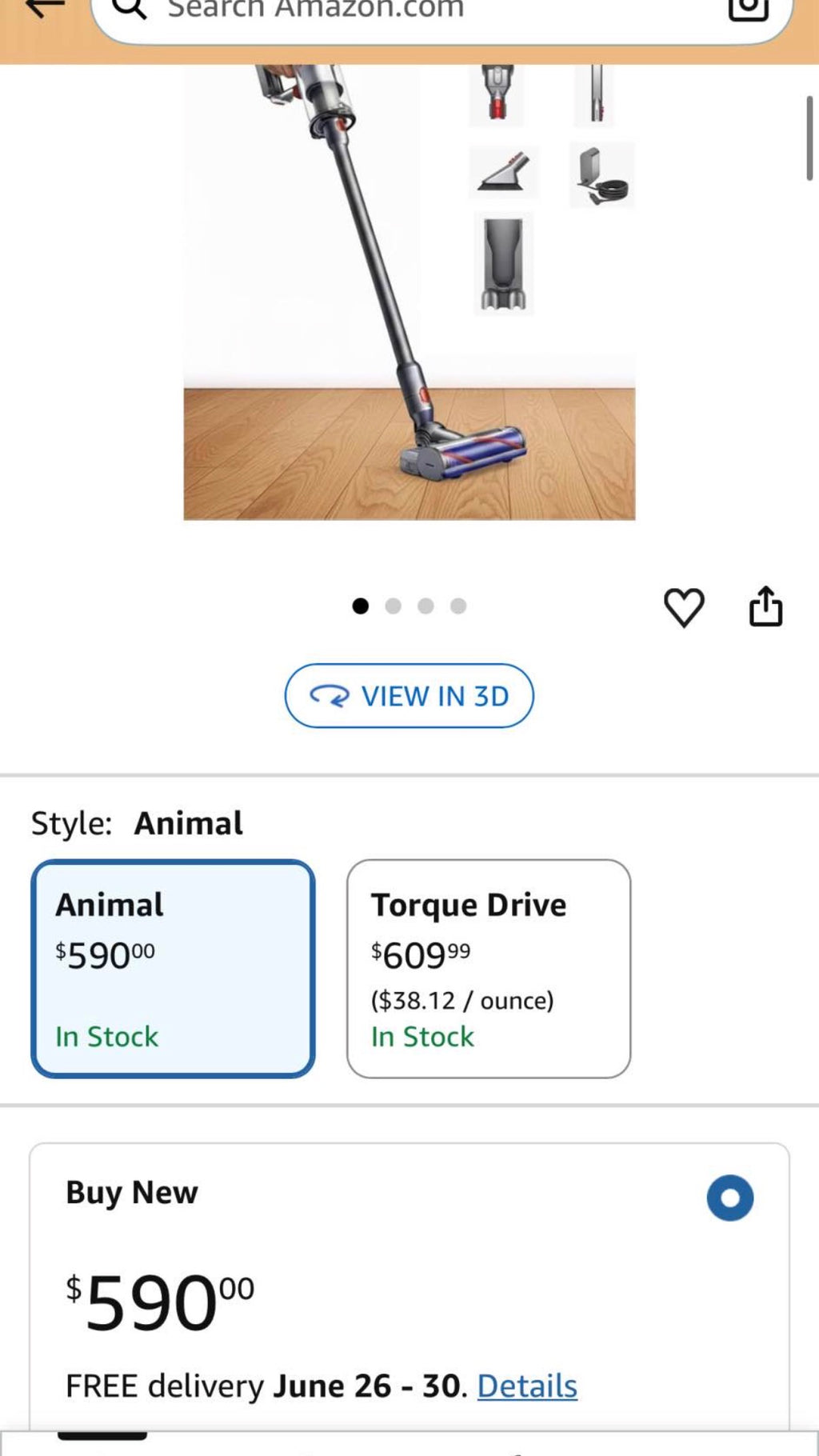 Dyson V11 Animal Cordless Vacuum