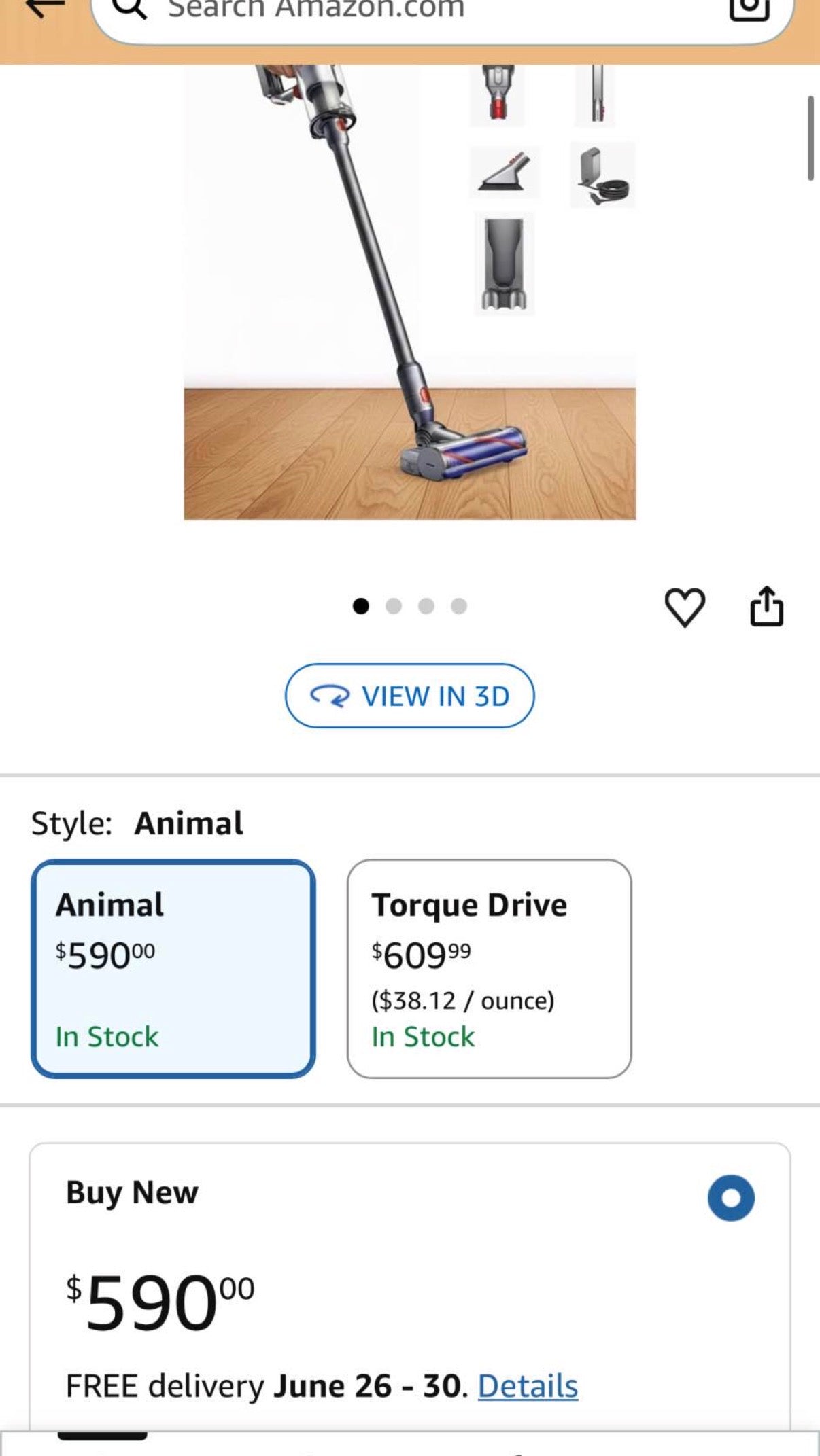 Dyson V11 Animal Cordless Vacuum