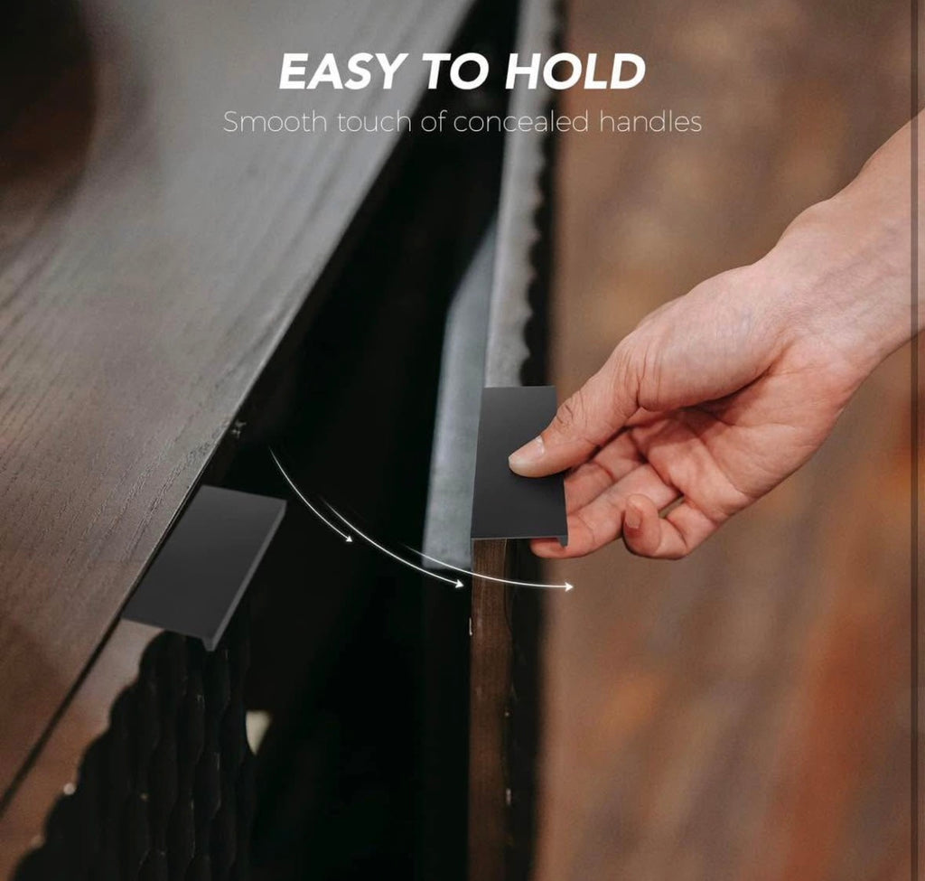 30 Pack Finger Pulls for Cabinets