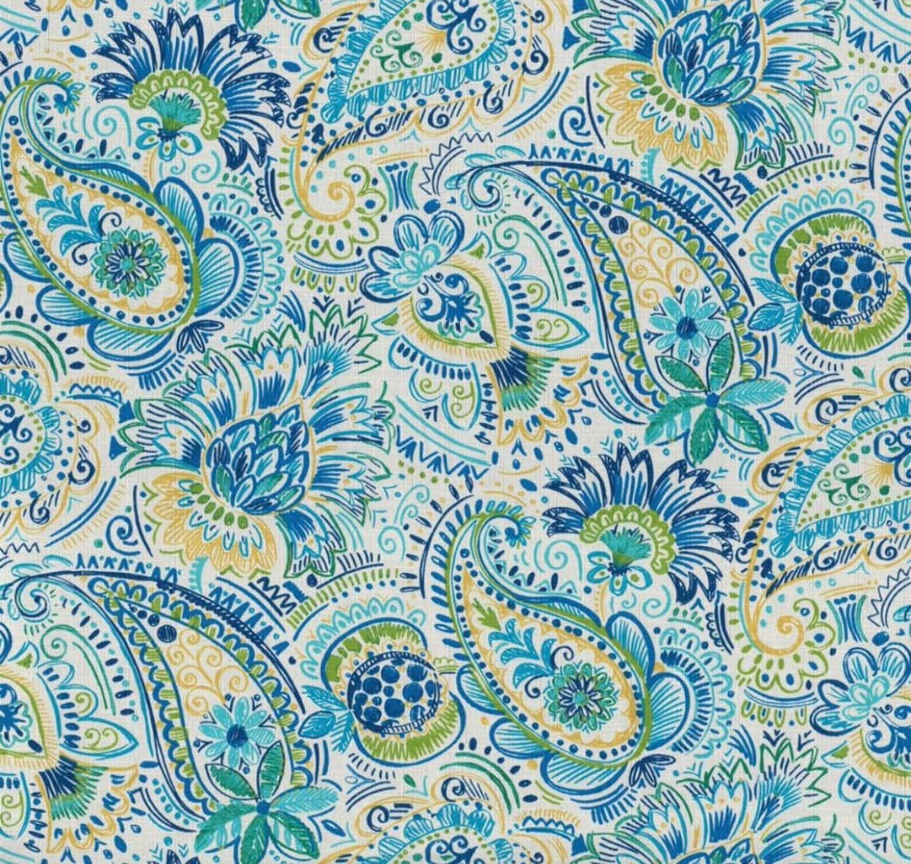 Pillow Perfect Paisley Indoor/Outdoor 16.5" x 24.5