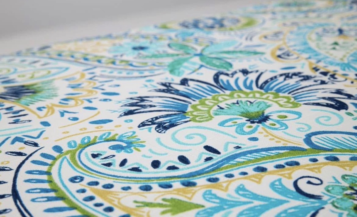 Pillow Perfect Paisley Indoor/Outdoor 16.5" x 24.5