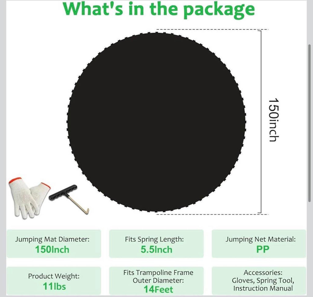 Replacement Trampoline Mat 14 FT