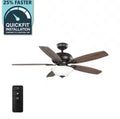 Southwind II 52 in. Indoor LED Bronze Ceiling Fan with Light Kit