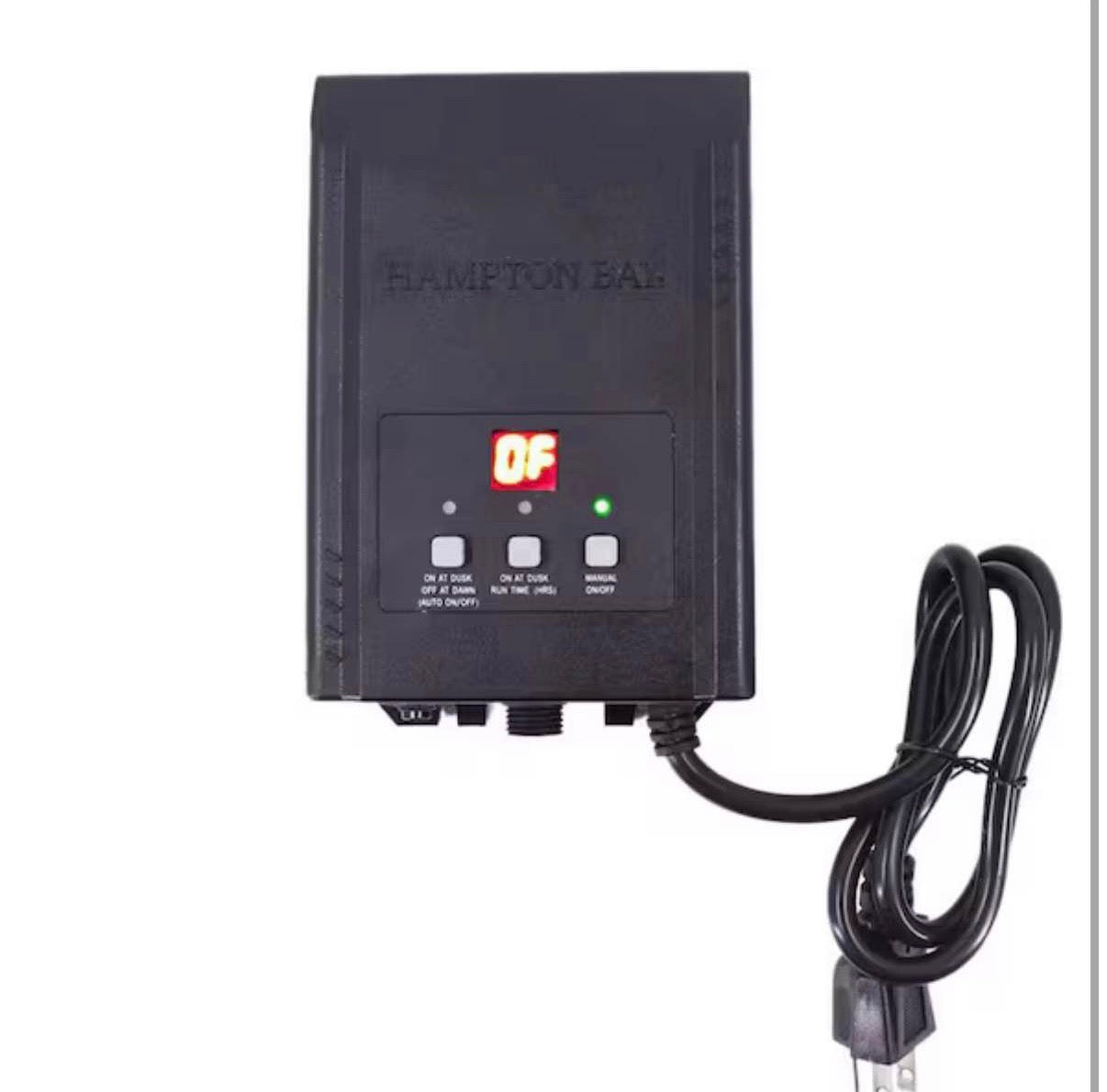 Low-Voltage 30-Watt Landscape Lighting Transformer