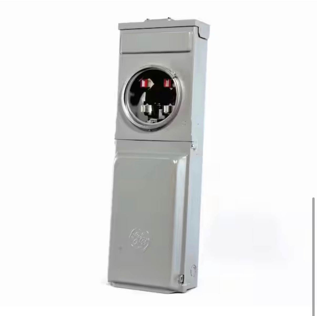 Metered RV Panel 5-Spaces with 50 Amp and 30 Amp RV Receptacles and 20 Amp