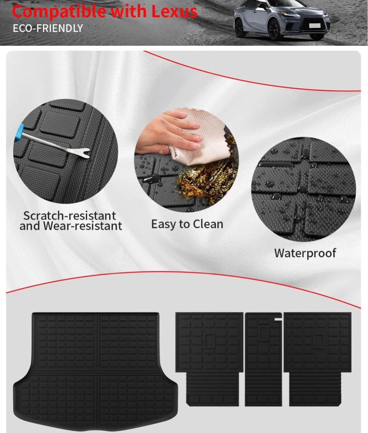 Lexus RX350 Floor Mats 2023-2025