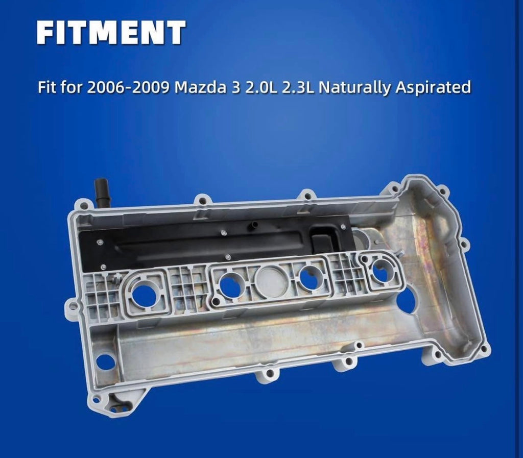 Aluminum Valve Cover compatible with Mazda 3