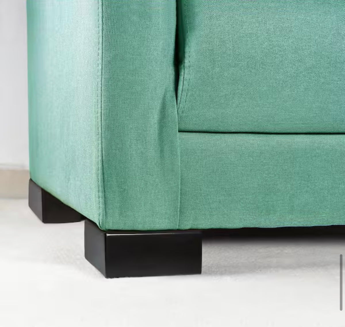 L-Shaped Solid Wood Legs for Furniture  (4-Pack)