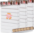 70 Pack Chocolate Strawberry Macaron Boxes  for Wedding Birthday Party