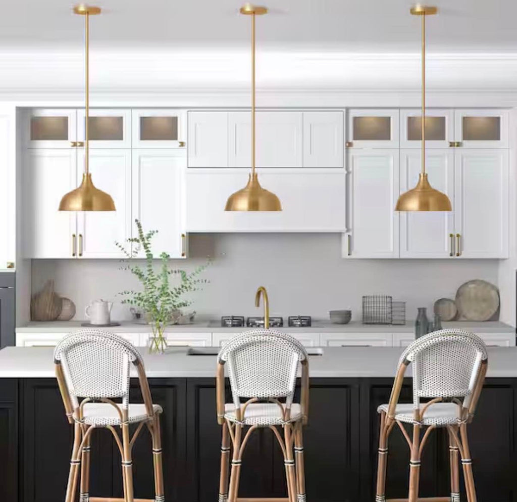 Mackenzie 1-Light Brass Metal Pendant
