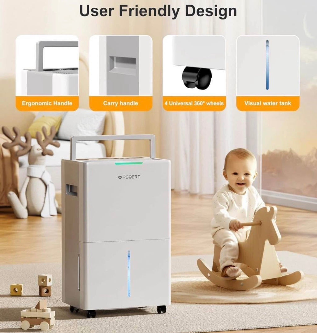 45 Pints Dehumidifiers for Home Large Room