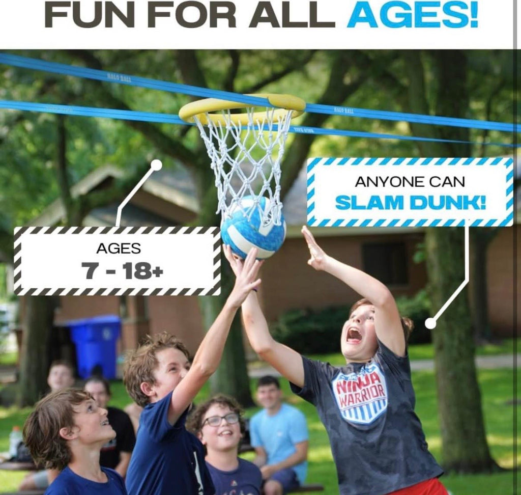 Portable Basketball Hoop with Adjustable Height