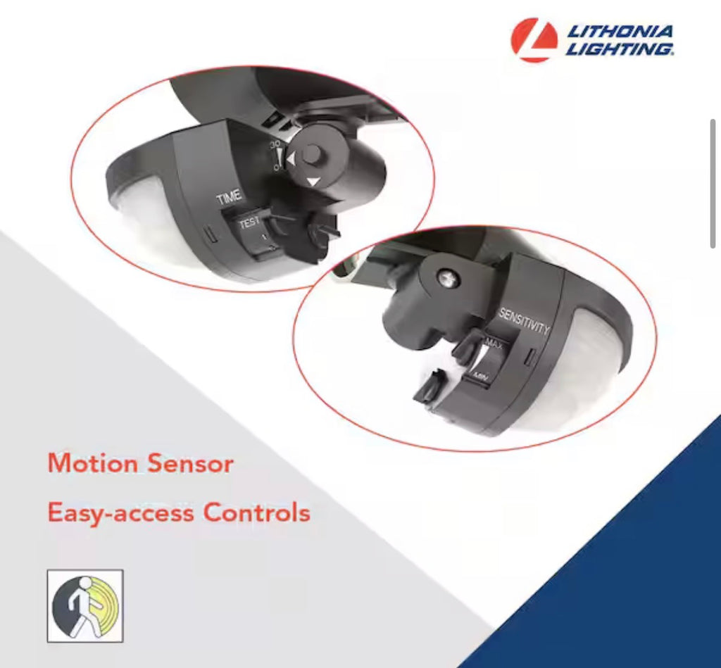 Motion Activated Outdoor Integrated LED Flood Light