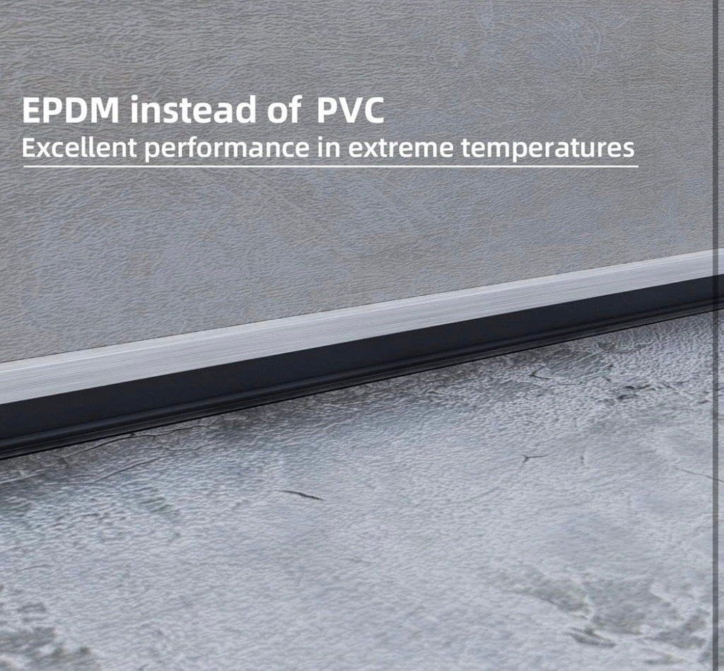 10ft Heavy-Duty Garage Door Seals Bottom Rubber