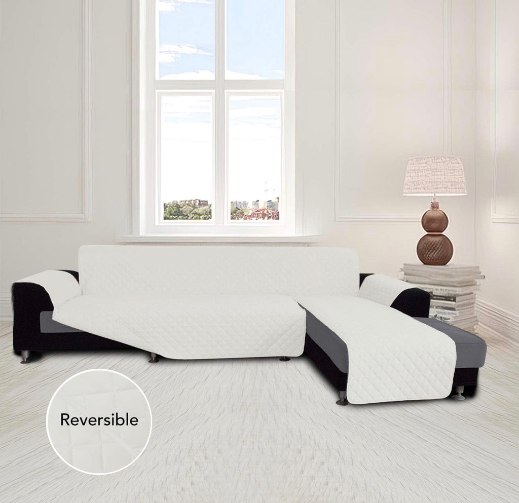 Easy-Going Reversible L-Shape Sectional Couch Cover