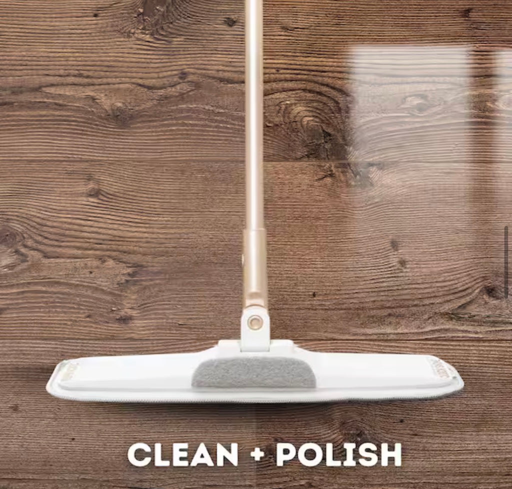 All-in-One Multi-Action Microfiber Flat Mop Kit