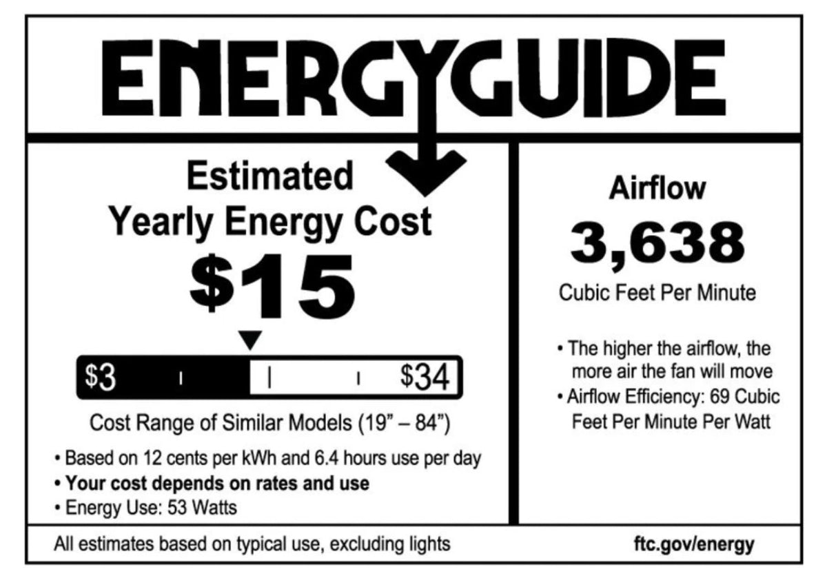 Minka-Aire F848-SL Light Wave 65" Ceiling Fan
