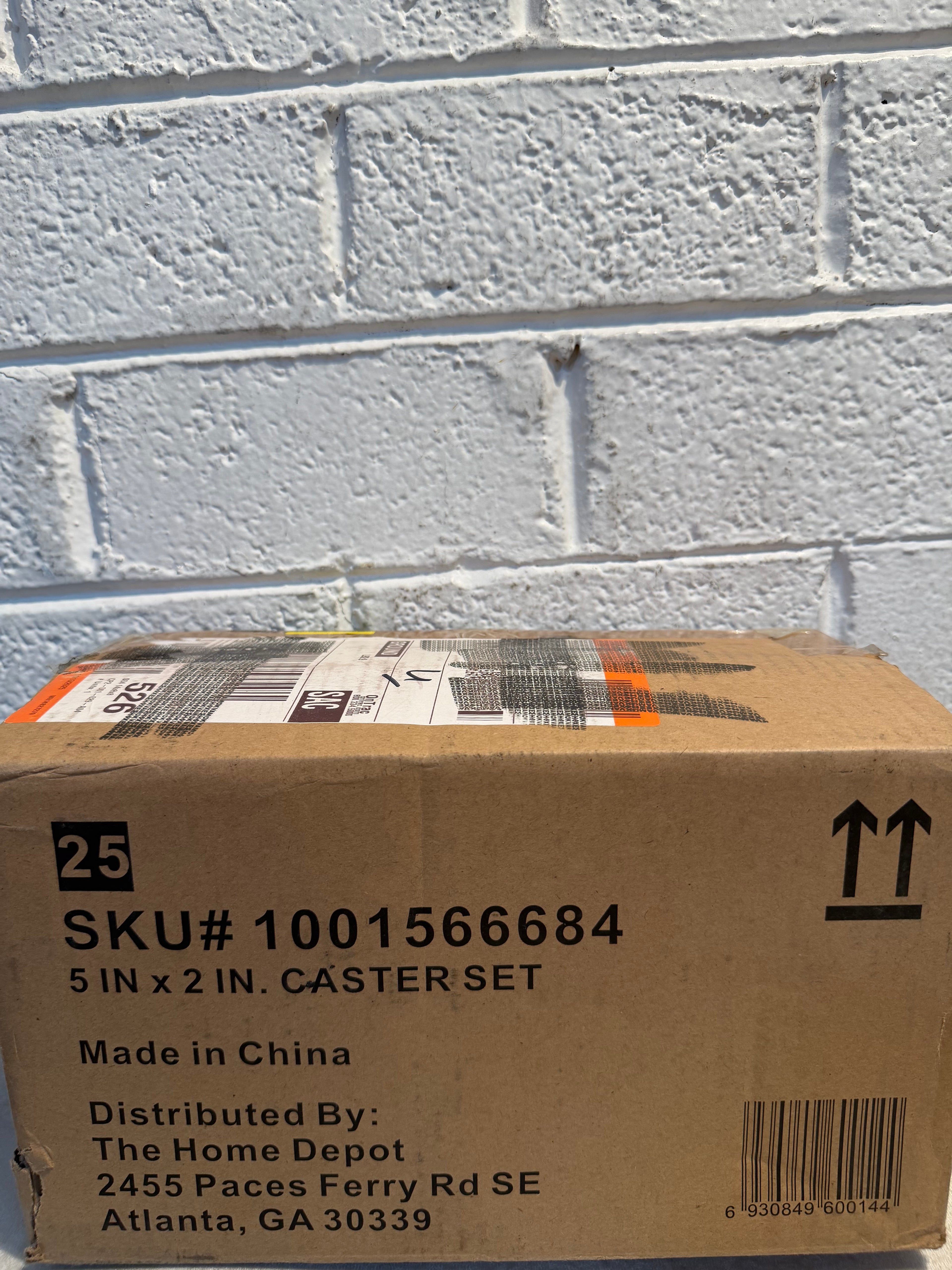 Husky Ready-to-Assemble Caster Set