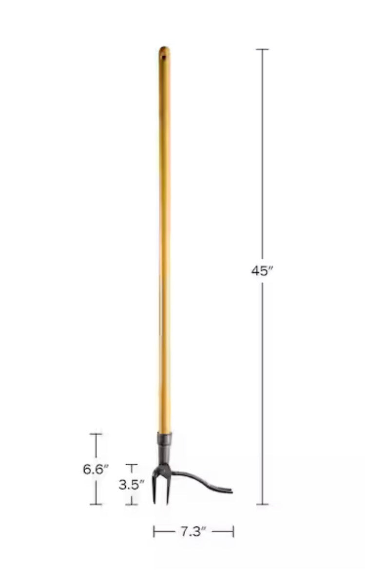 45.6 in Stand Up Weed Puller Tool Weeder.