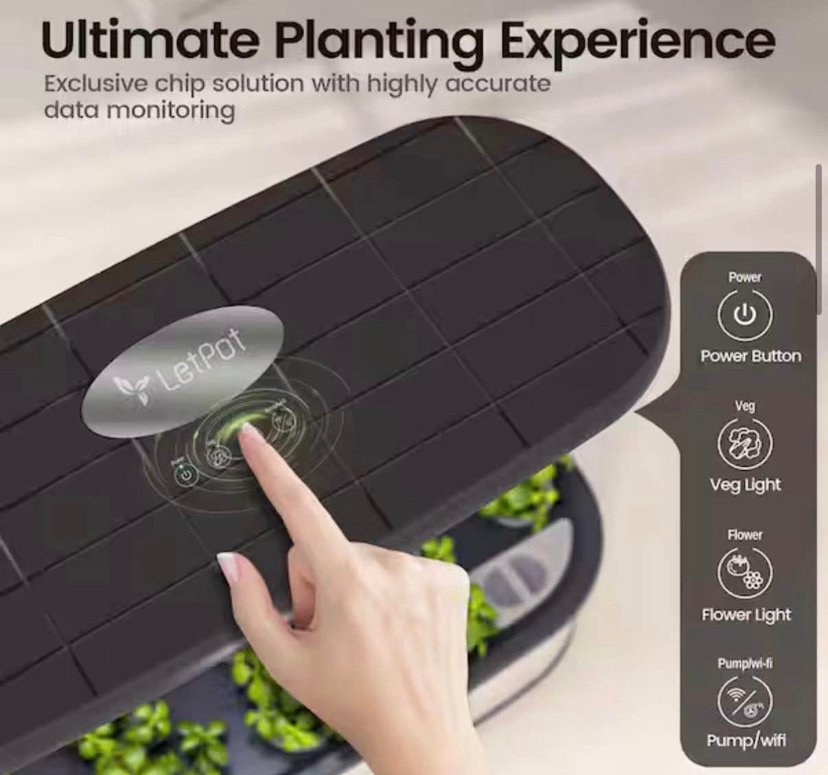 LetPot 5.5L Smart Indoor Garden Hydroponics Growing System