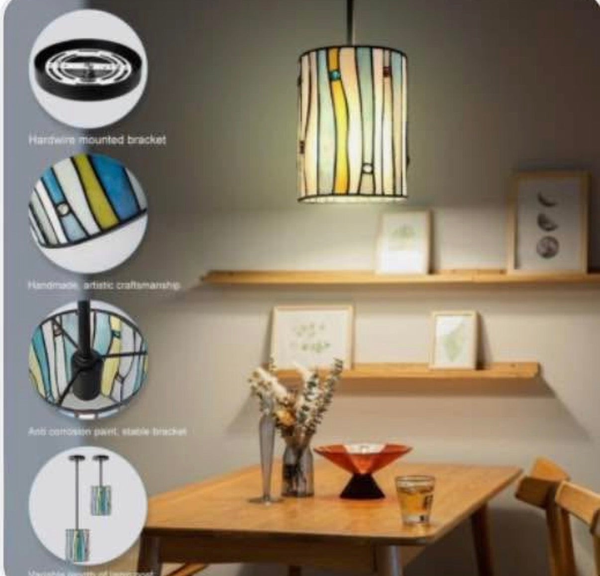 Tiffany Pendant Light Fixture