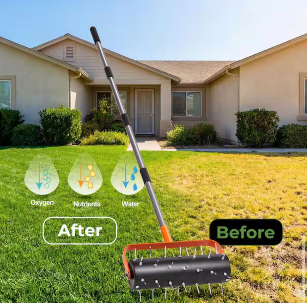 Heavy-Duty Lawn Aerator