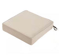 5 in. Thick Antique Beige Outdoor Lounge Chair Cushion