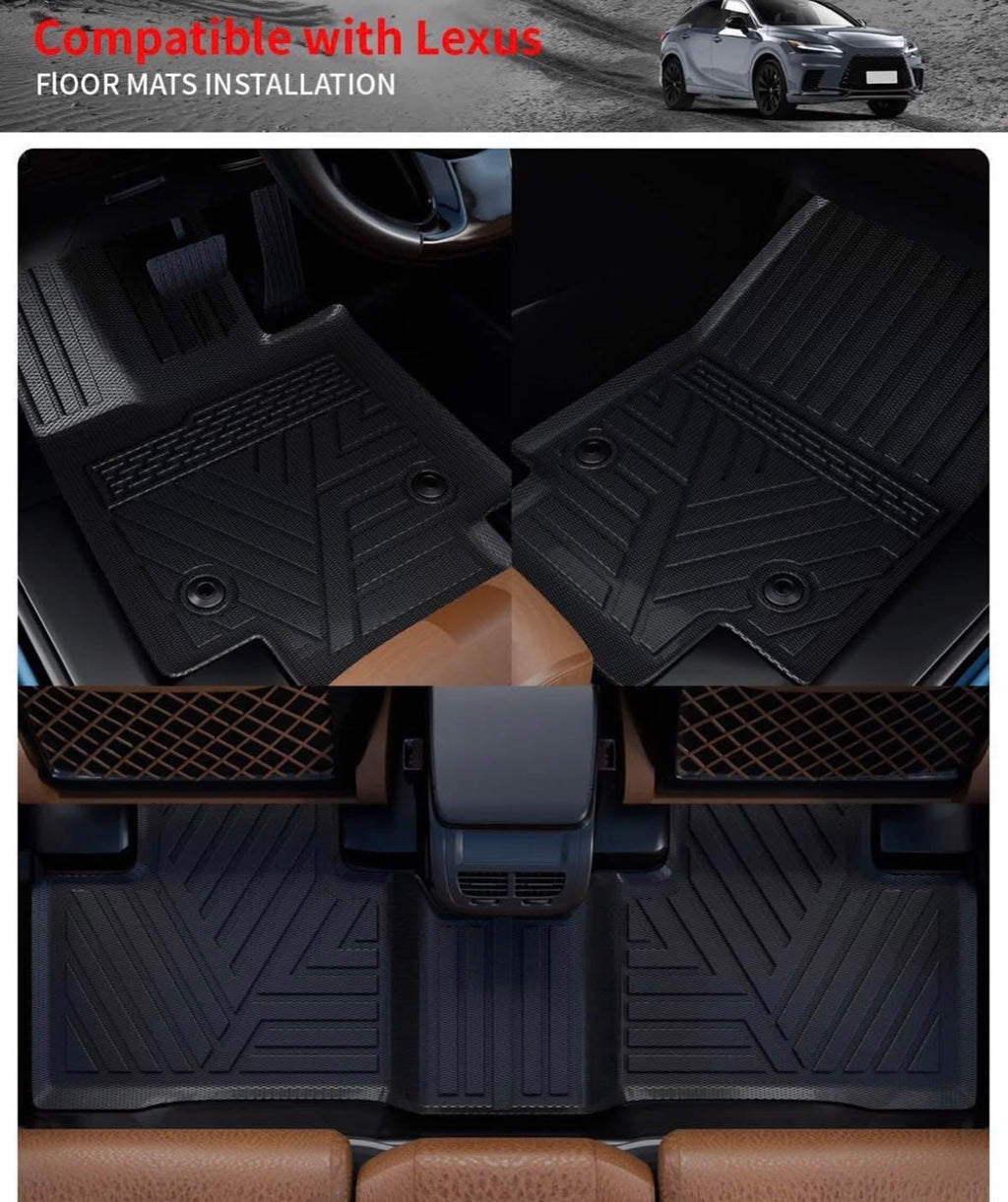 Lexus RX350 Floor Mats 2023-2025