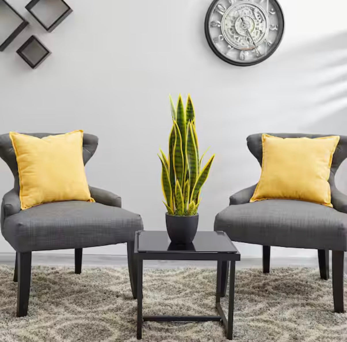 26 in. Indoor Sansevieria Artificial Plant