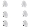 4 in Daylight Dimmable LED Recessed Light Trim Kit 6-Pack