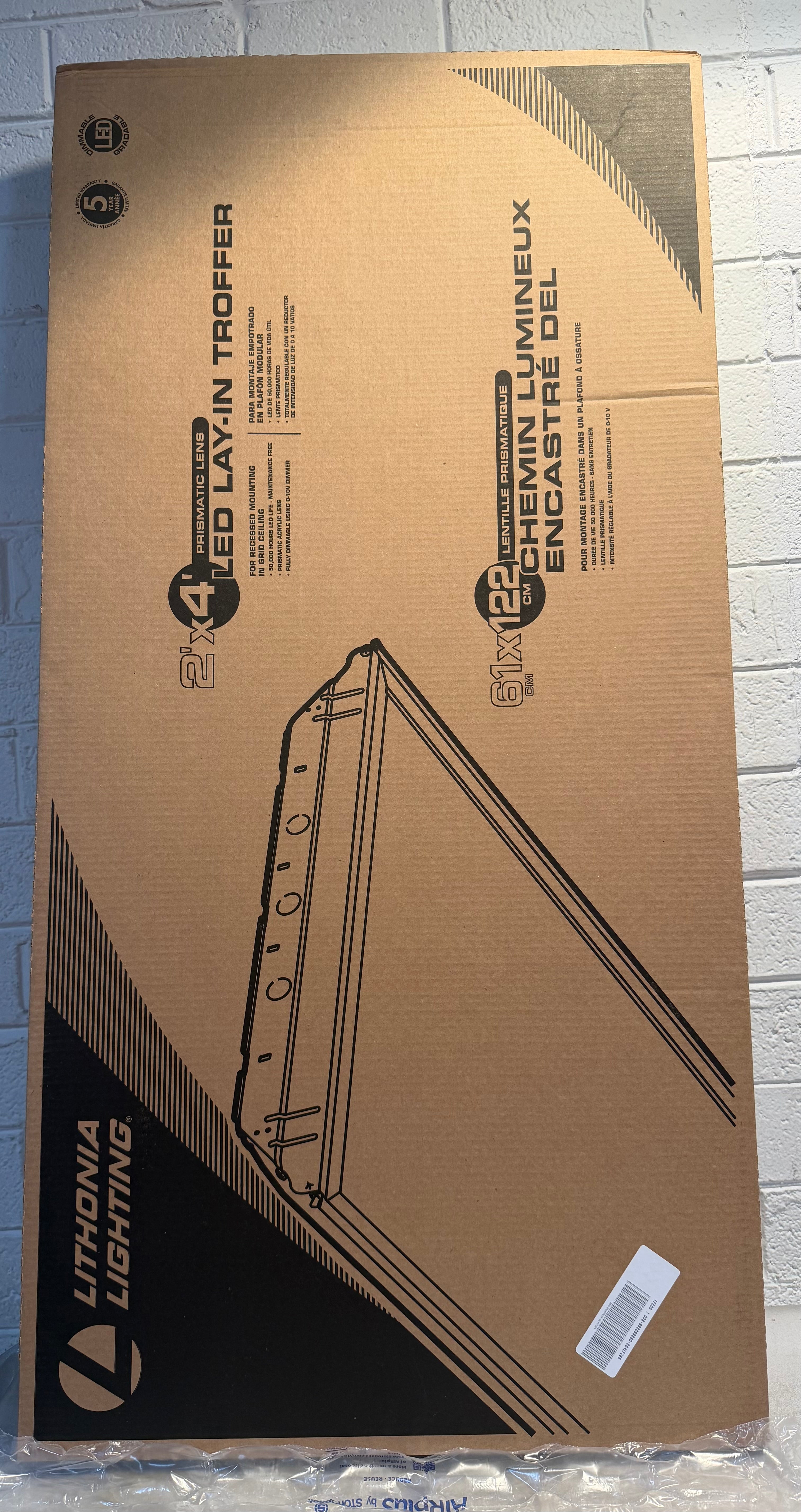 2x4 LED Troffer Ceiling Light Fixture