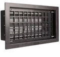 16 in. x 8 in. Automatic Open/Close Foundation Vent in Black (Carton of 10)