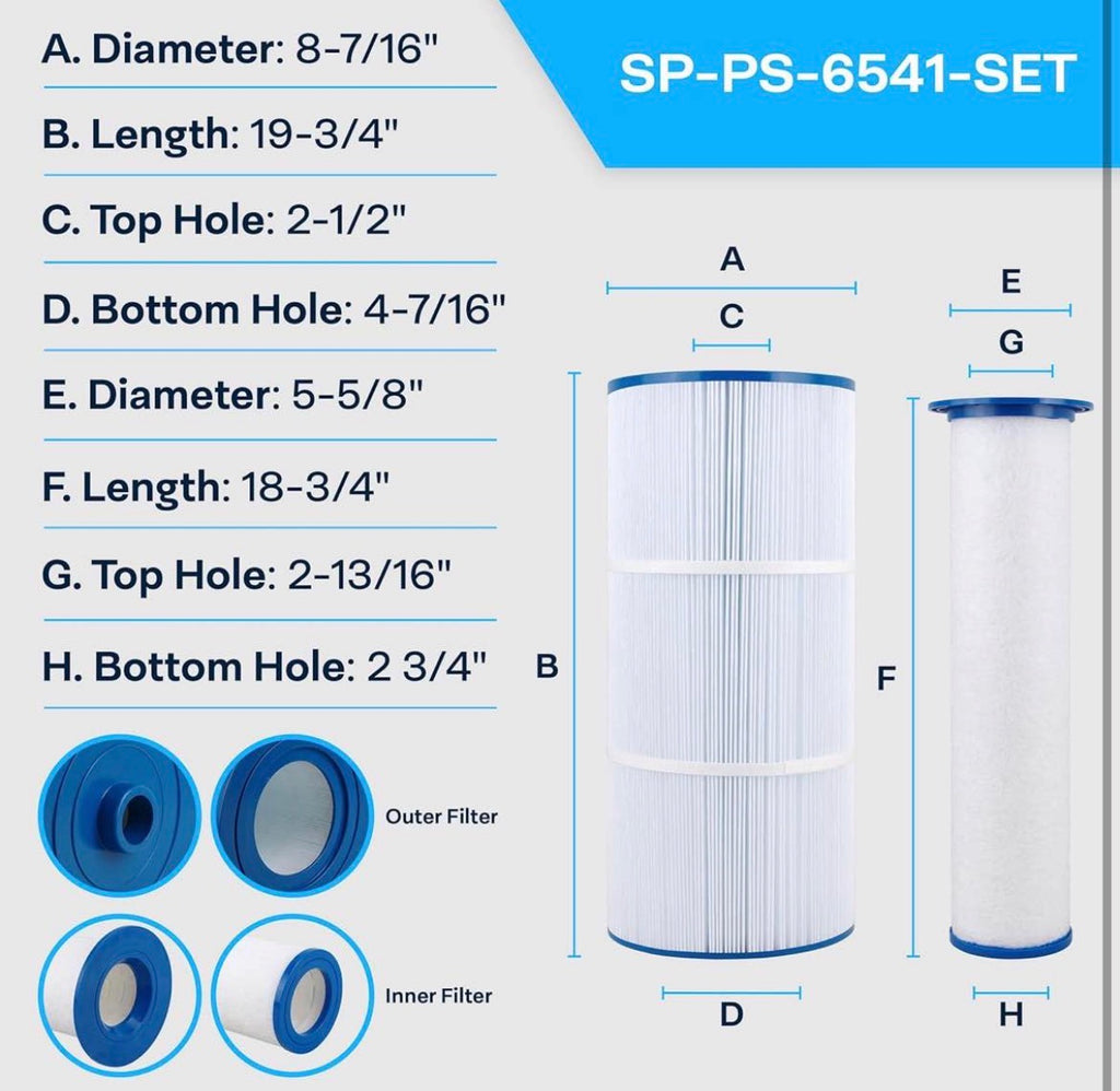 SpiroPure Replacement for Sundance 880 Filter