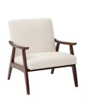Davis Linen Fabric Arm Chair