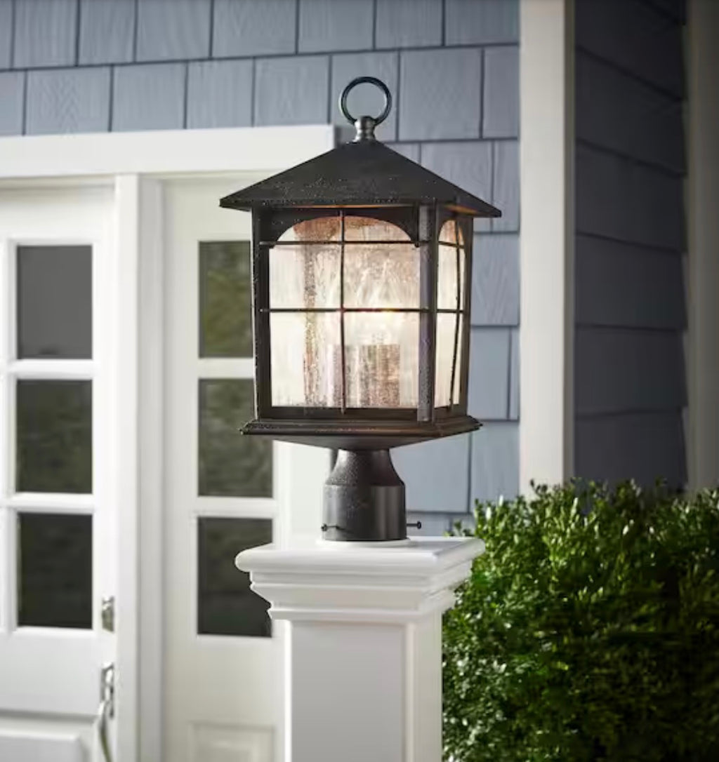 Home Decorators Collection Brimfield Outdoor Post Light