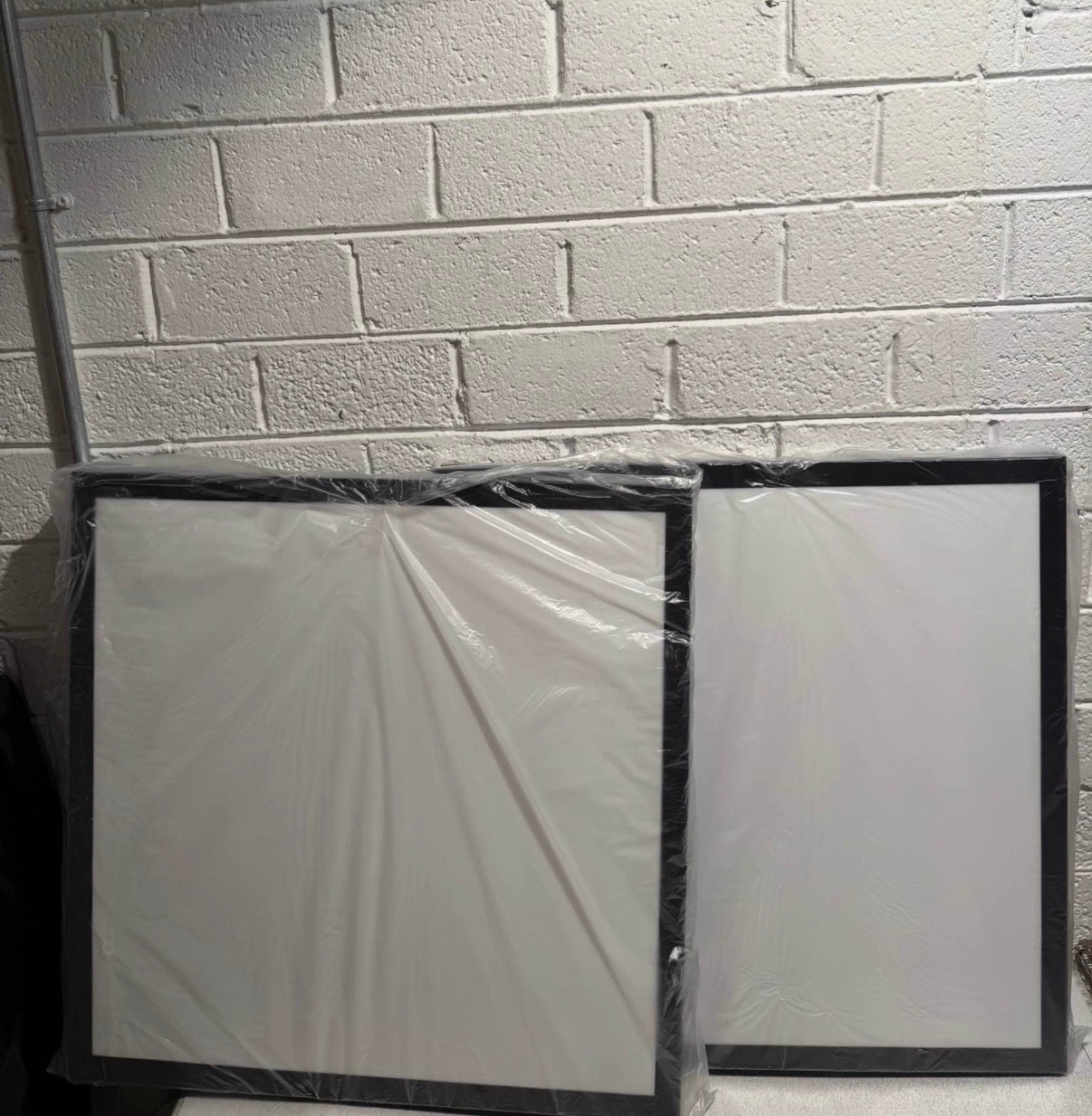 Black 2x2 Surface Mount LED Panel Lights
