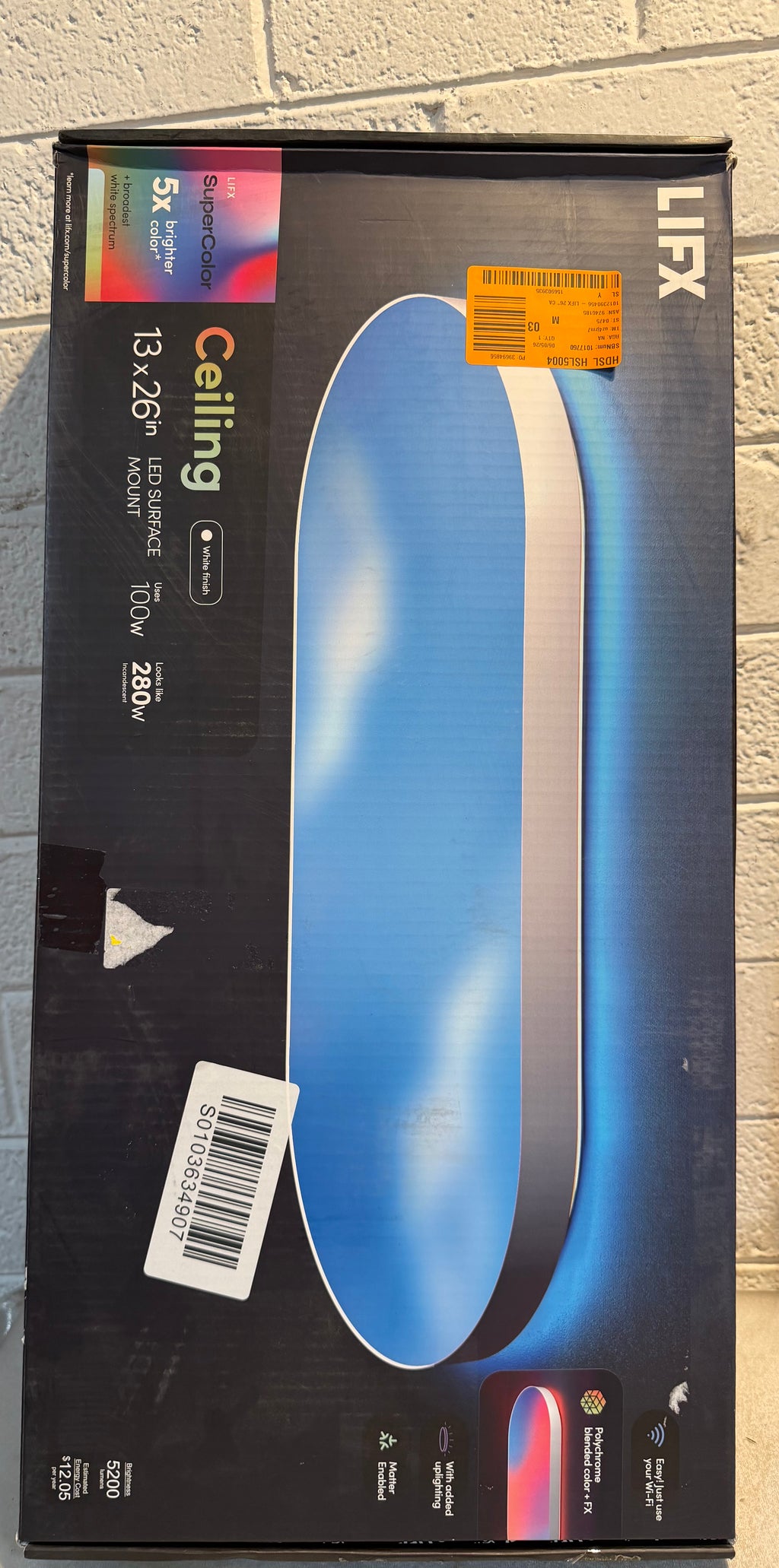 LIFX ceiling, smart LED light