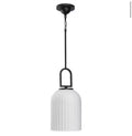 Stanza Collection Matte Black New Traditional Pendant Light