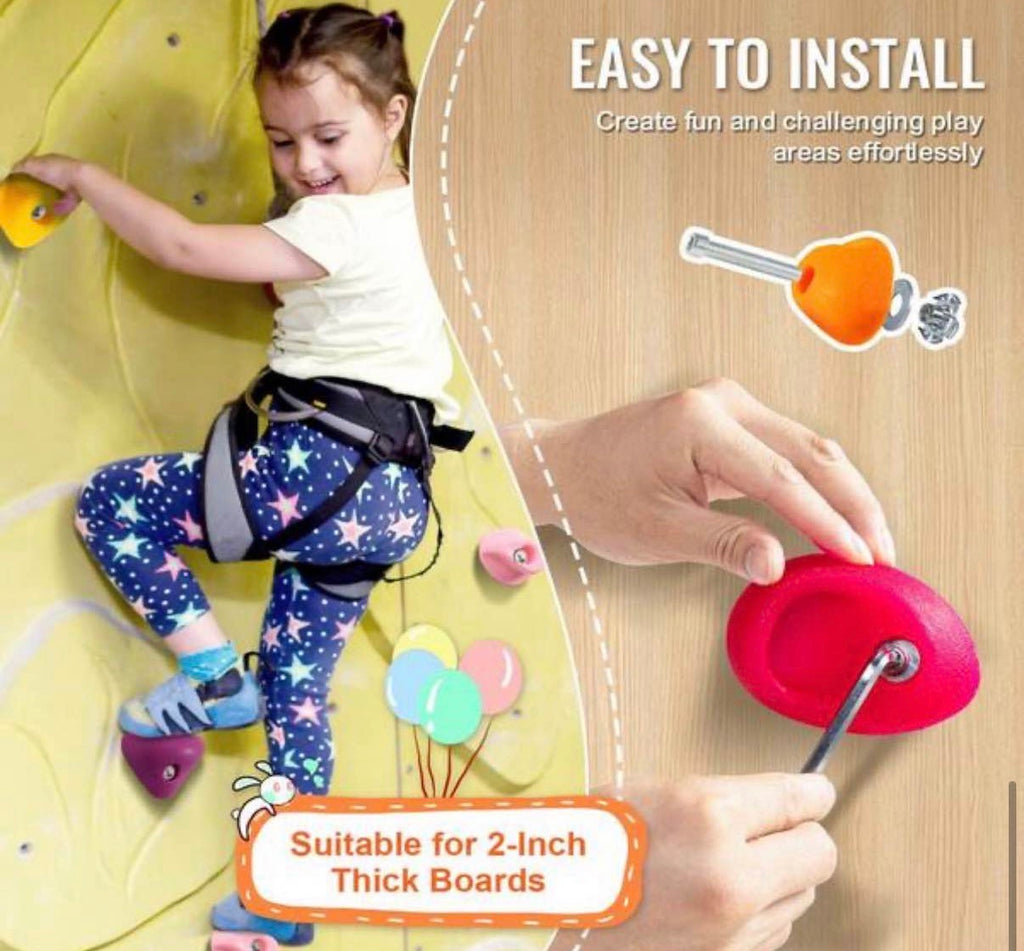 28-Rock Climbing Holds