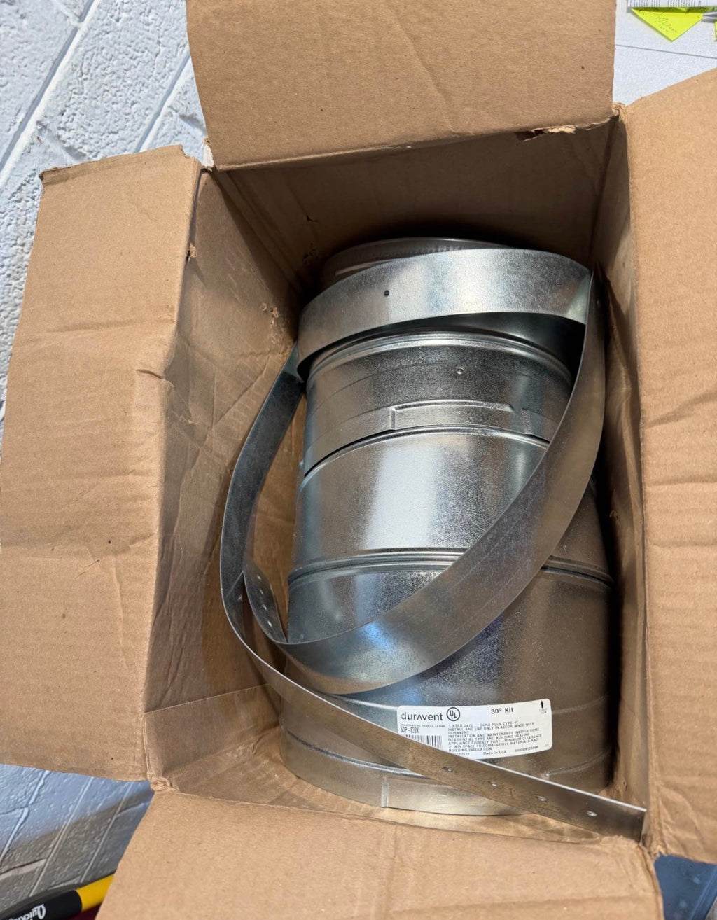 All-Fuel Chimney 6in. Diameter 30 Degree Elbow Kit