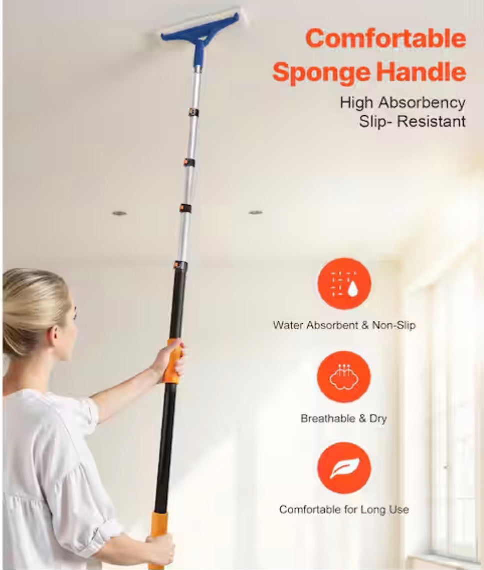 4.66-19 ft. Telescopic Extension Pole