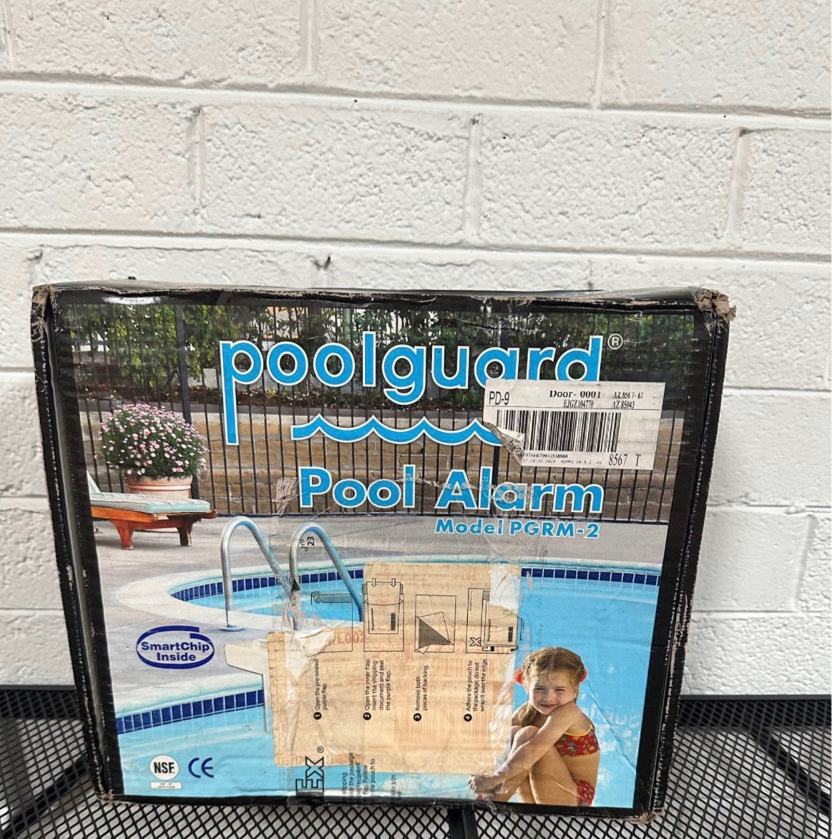 Poolguard PGRM-2 In-Ground Pool Alarm, White