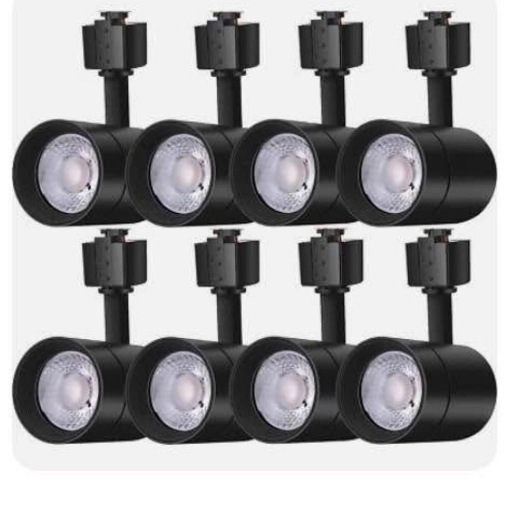 LED Track Lighting Heads  8 Pack