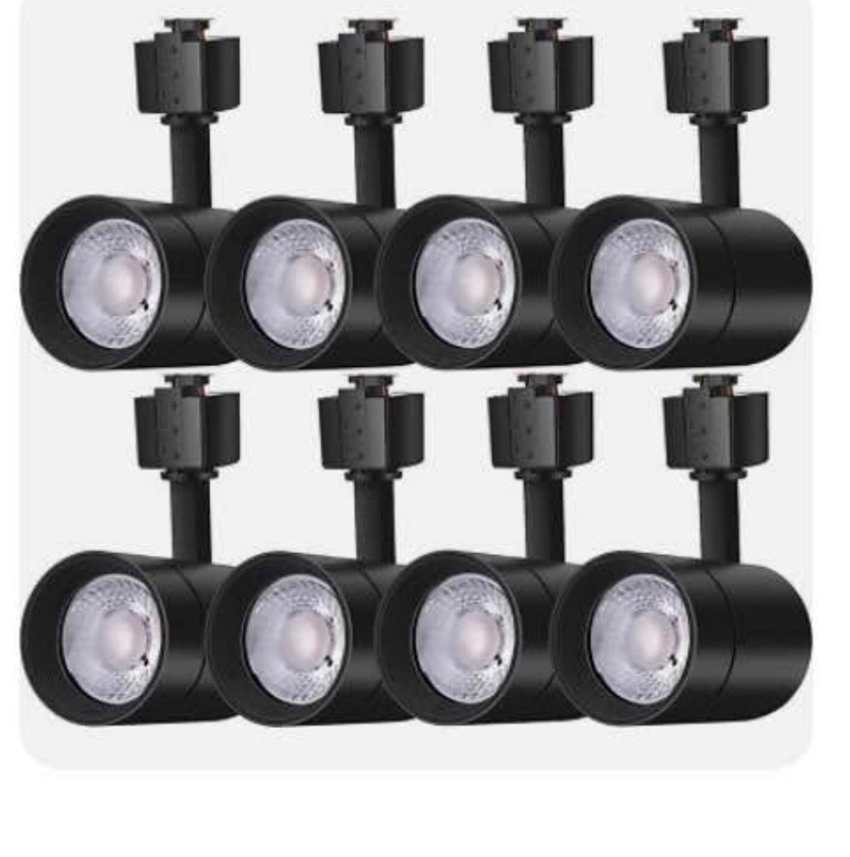 LED Track Lighting Heads  8 Pack