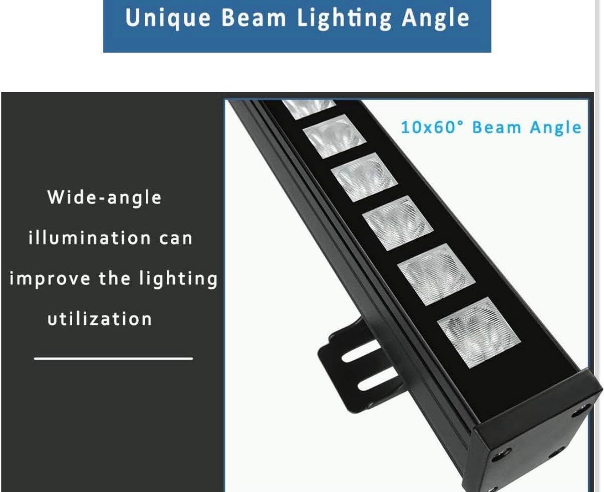 Wall Washer LED Lights 36W 5000K Daylight LED Light Bar